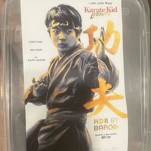 Karate Kid Legends Poster 2025 Original NEW Ben Wang Jackie Chan Cinemark Limitd